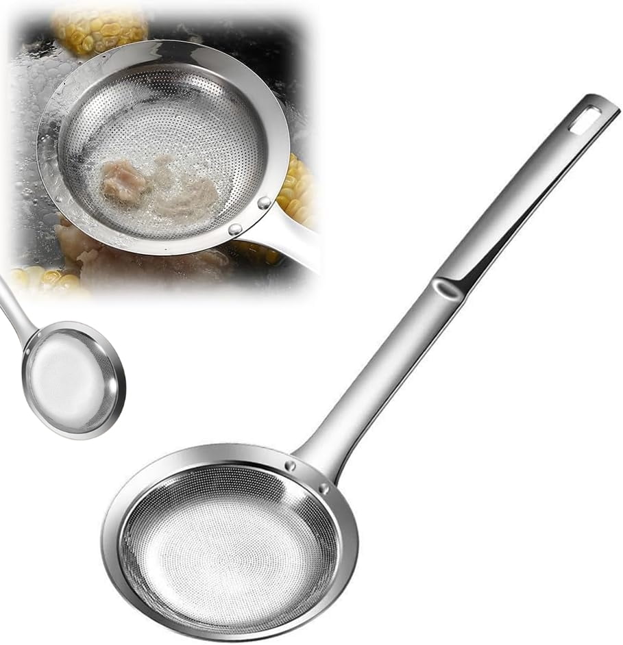 Fine Mesh Stainless Steel Colander, 2025 New Spoon Extra Fine Mesh ...