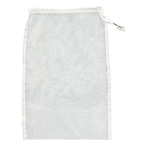 Fine Mesh Strainer Bags,Fine Mesh Cheese Cloth Cheesecloth for Straining Nut Milk, Coffee, Milk, Butter, Juices and Fresh Cheese,Milk Strainers for Soy Yogurt Cold Brew Coffee, 1Pc(White1,7.8x5.9")