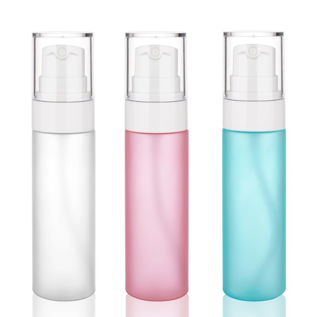 Fine Mist Spray Bottle 2oz/60ml 3 Pack Plastic Setting Spray Bottle TSA