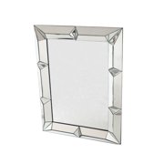 Fine Mod Imports Clear Square Mirror FMI10122