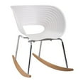 thumbnail image 1 of Fine Mod Imports Vac Arm Rocker Chair-Color:White,Style:Contemporary/Modern, 1 of 3