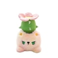 thumbnail image 1 of Fine Motor Skills Toys Cute Cactus Cat Plush Doll Stuffed Animal Play Figure Soft Fuzzy Throw Pillow Companion for Toddlers Kids and Adults for Playtime Bedroom Decor Party Favor, 1 of 5