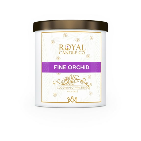 Fine Orchid Single Wick 8.5 Oz. Soy Candle