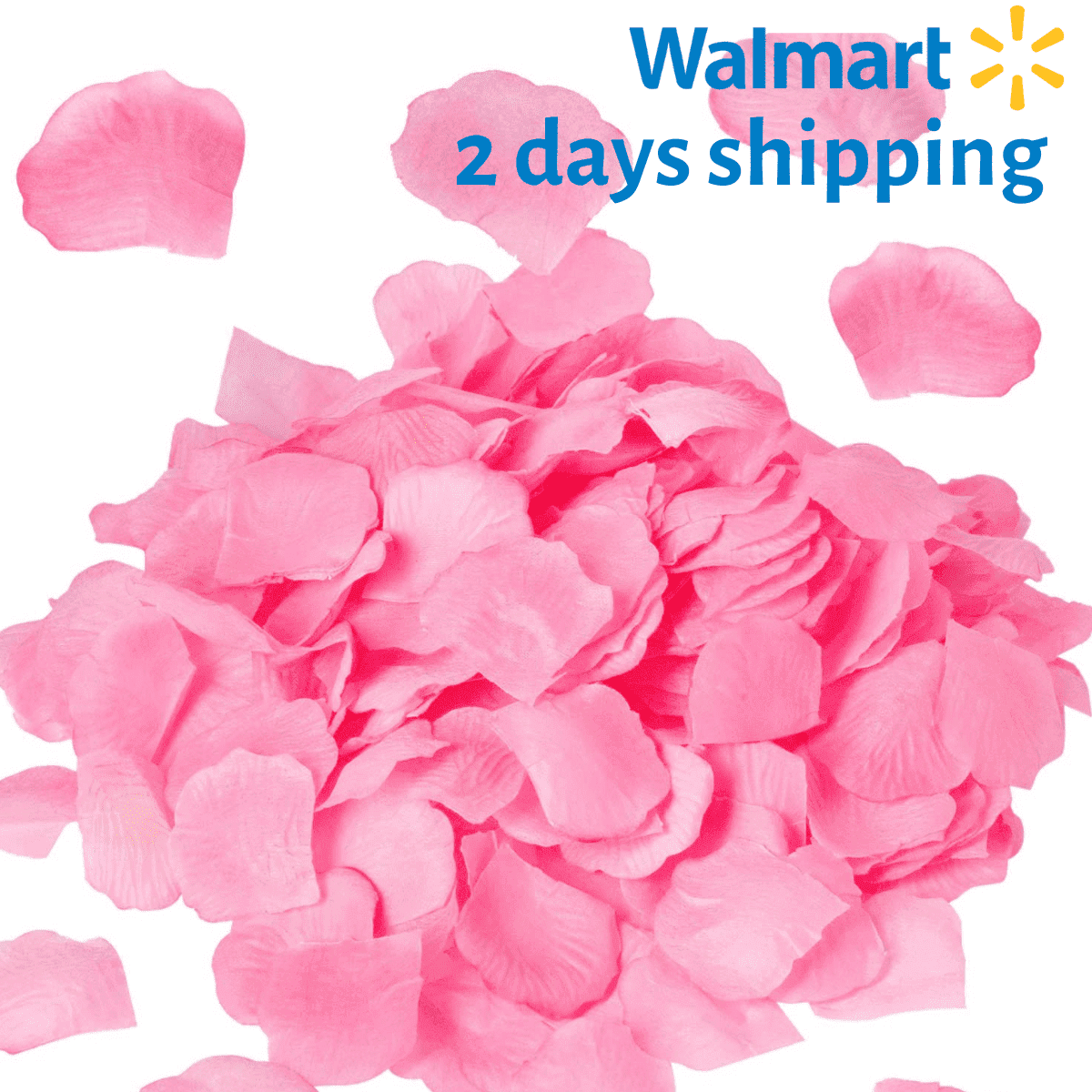 Fine Ordinary 300pcs Artificial Pink Polyester Silk Rose Petals