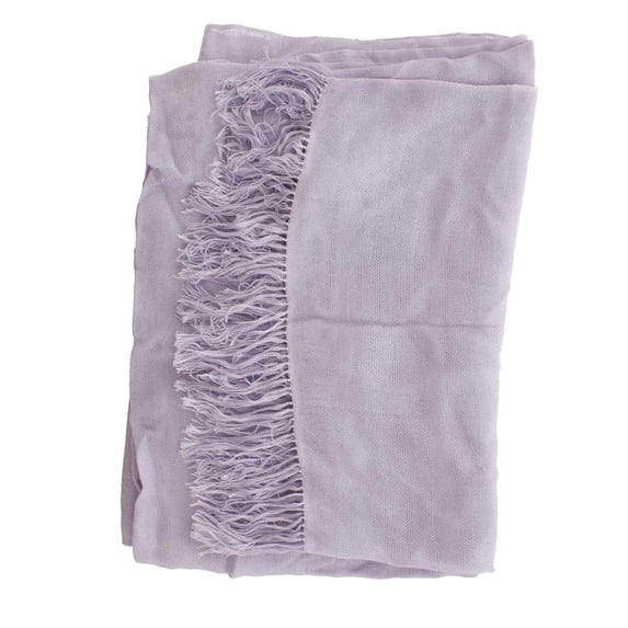 Fine Organic Bamboo Shawl Lavender