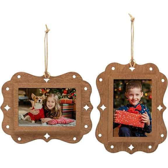 Fine Photo Gifts 2x3  Photo Wood Rectangle Ornament - Pack of 10