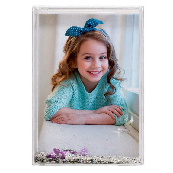 Fine Photo Gifts Mermaid and Glitter 4x6 Photo Snow Picture Frame - Pack of 24