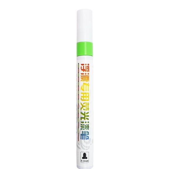 Fine Point Fluorescent Coloring Marker Pen Waterproof Paint Marker for Fishing Floats Restoration and Color Retouching