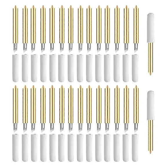 Fine Point Replacement Blades Compatible with Cricut Maker Explore Air 2 Air One Venture 3 50 Pack