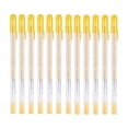 thumbnail image 1 of Fine Point White Gel Ink Pens for Drawing and Illustration, 0.8mm Tip, Waterproof and Smear-Resistant Archival Ink, 12-Pack for Artists, Sketching, and Adult Coloring on Dark and Toned Paper, 1 of 10