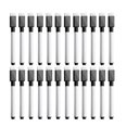 thumbnail image 1 of Fine Point Whiteboard Marker Pen Set With Eraser Cap Quick Dry Black 24pcs, 1 of 4