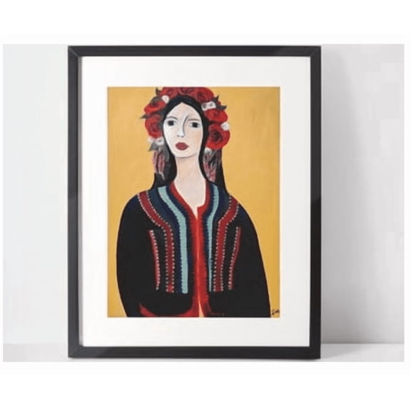 Fine Poster Of Painting Boho Poster Of Original Print Original Work Handmade Art Print Wall Decor Wall Art Decor