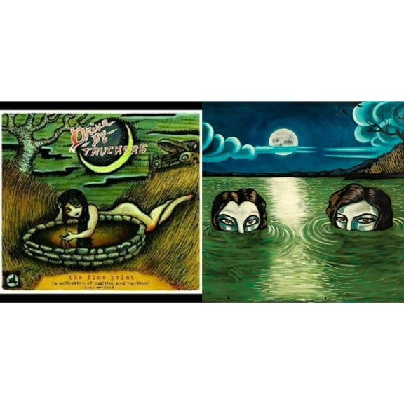 Fine Print (Clear With Green Splatter Vinyl/Limited Edition/2LP/180G) & English Oceans (10-Year Edition) (2LP/Sea-Glass Blue W/ D-Side Etching)