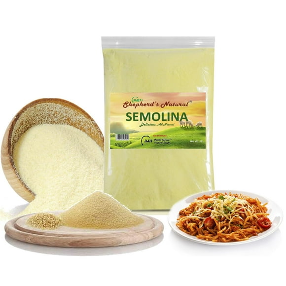 HATF'S SHEPHERD'S NATURAL Durum Semolina Flour, 13.4 oz