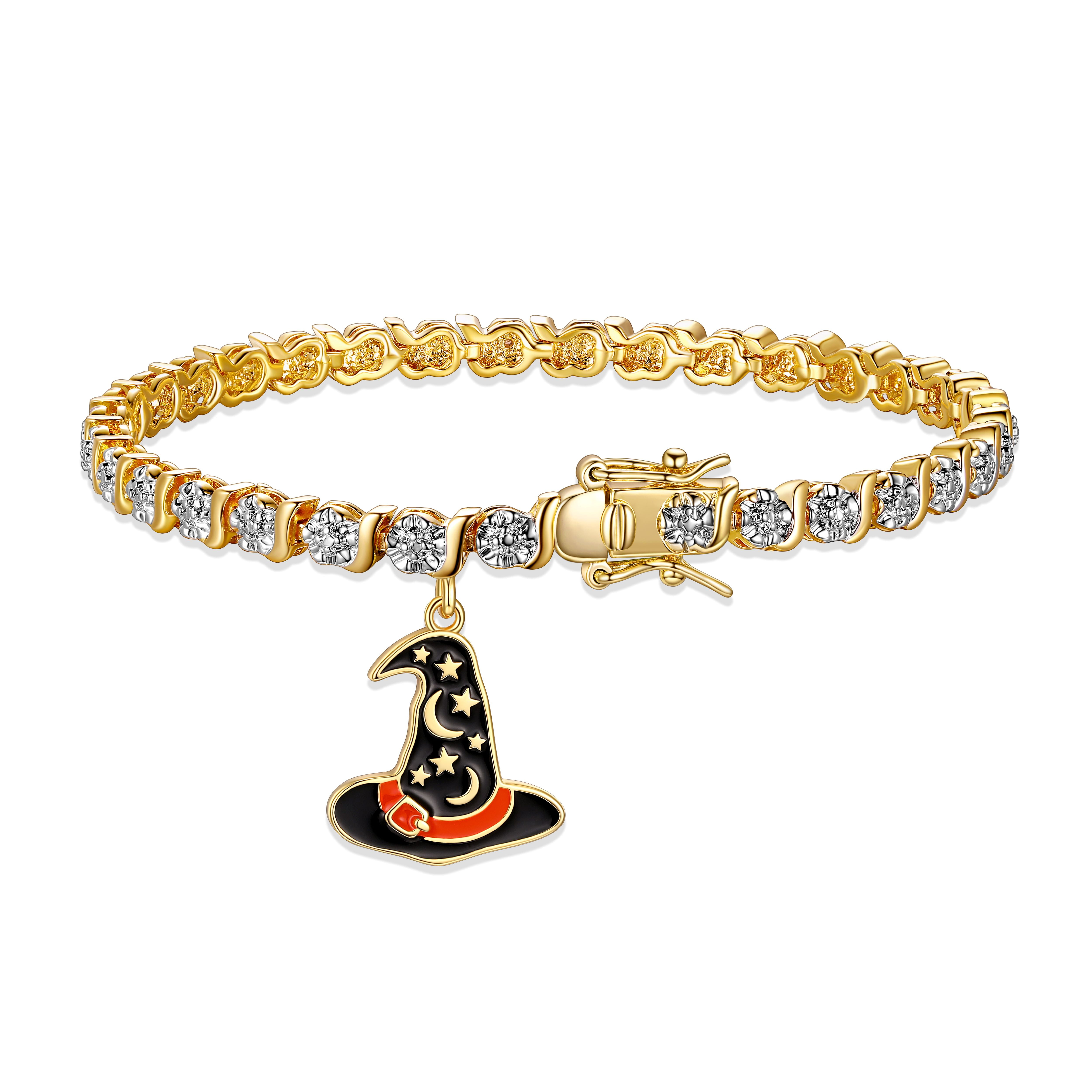 【HYERES LOR】25SS★ Essence SL Shine Point Tennis Bracelet Fine Silver Plated Diamond Accent