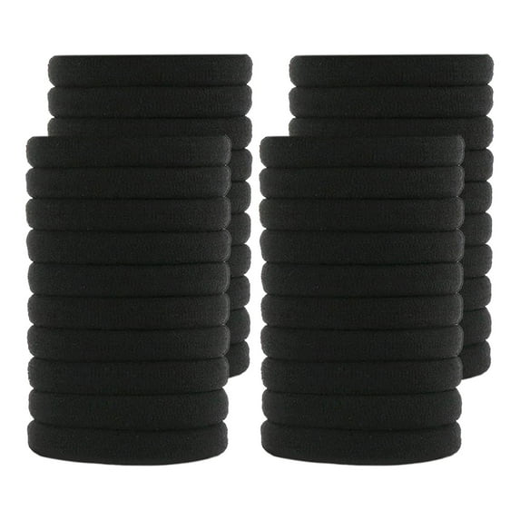 Fine Soft Hair Ties For Adults Girls Kids With Gentle Elastic Ponytail Holders Curly Hair Accessories Bands