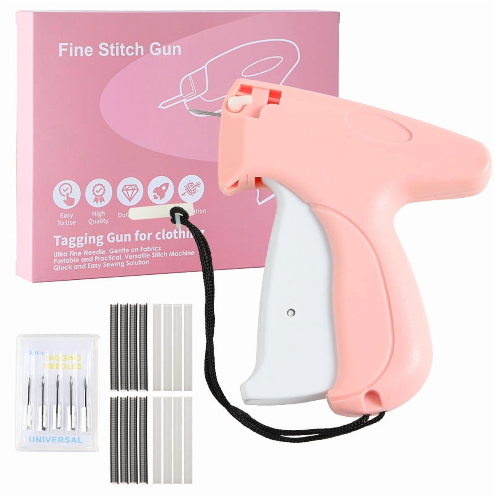 Fine Stitch Gun: Quick Sewing Tool with 6 Needles and 1000 Fasteners ...