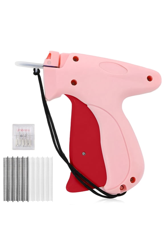 Fine Stitch Gun Stitchy Quick Clothing Fixer for Clothes,Micro Tagging Gun for Clothing with 5 Fine Needles & 1000 Pcs Fasteners,Mini Speedy Sticky Sewing Gun Hemming Tool-