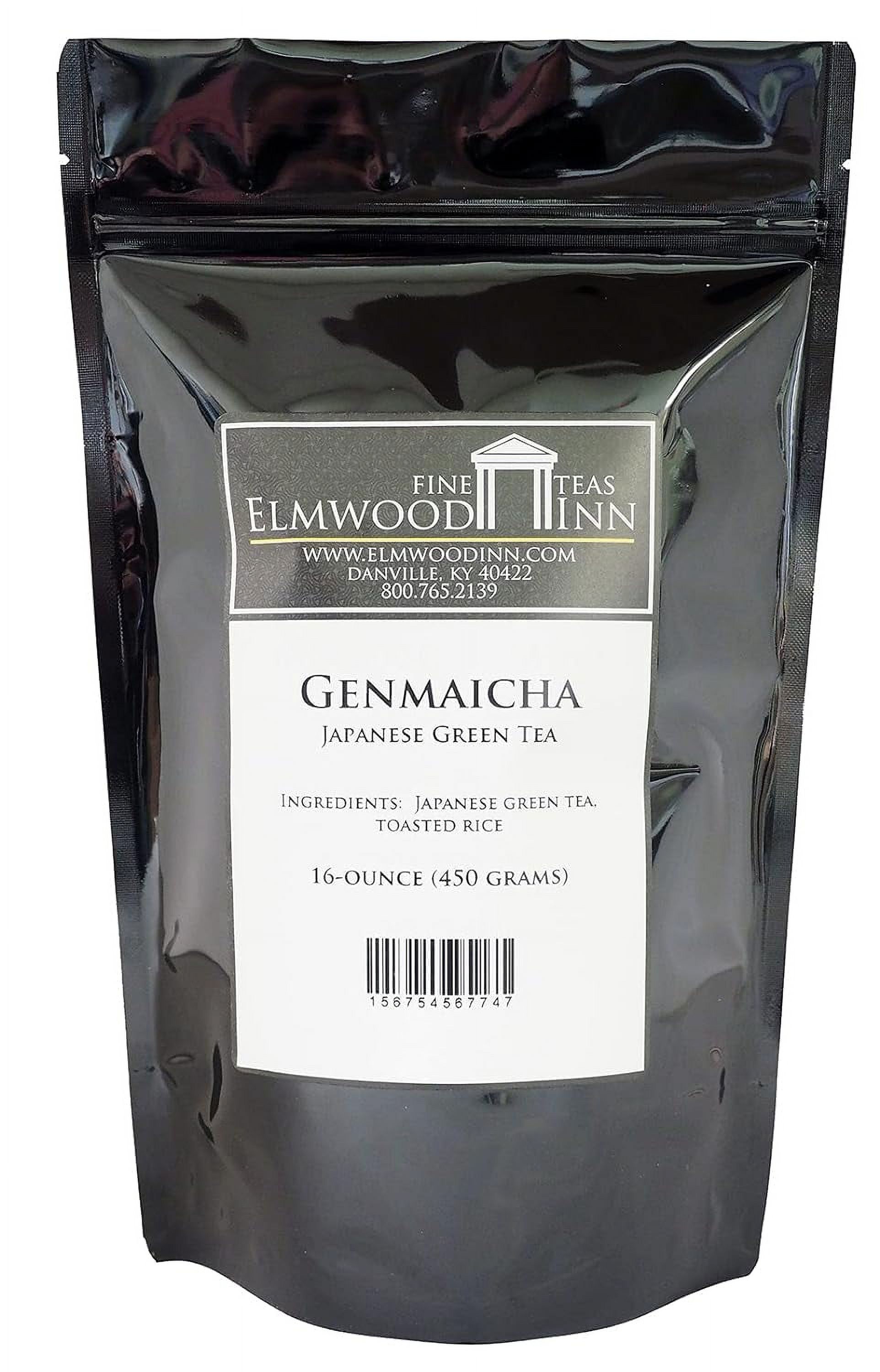 Fine Teas, Genmaicha Japanese Green Tea, 16Ounce Pouches