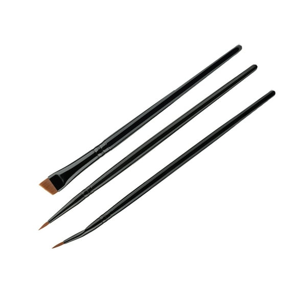 Fine Tip Angled Eyeliners Brushes With Handle Makeup Brush For Detailed Looks Suitable For Various Occasion