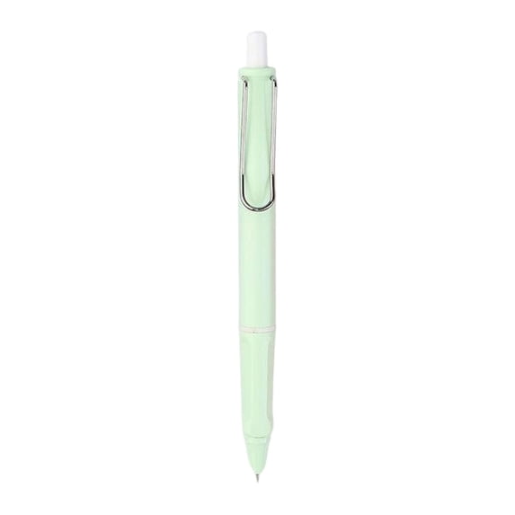 Fine Tip Pen 0.38 mm Extra Fine Nib with Press Mechanism and Replaceable Ink Bag for Writing and Drawing