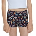 Easygdp Mushroom Doodle Girls Hipster Cotton Underwear Little Girls