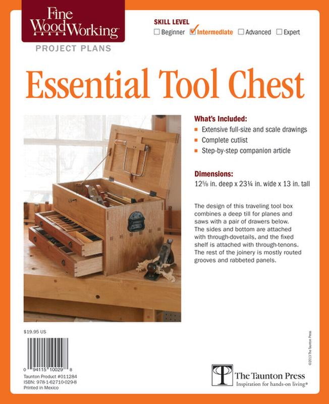 Woodsmith Carpenter’s Toolbox Plan