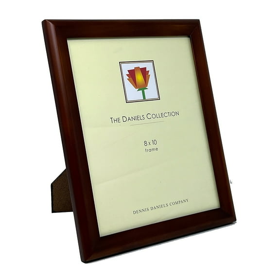 Fine furniture finish walnut brown CONTOUR bevel 8x10 by Dennis Daniels - 8x10