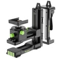 thumbnail image 1 of Fine-tuning Bracket Mount for Laser Level, 360° Multifunctional Magnetic Pivoting Base with Adjustable Spring Clip, 1 of 9