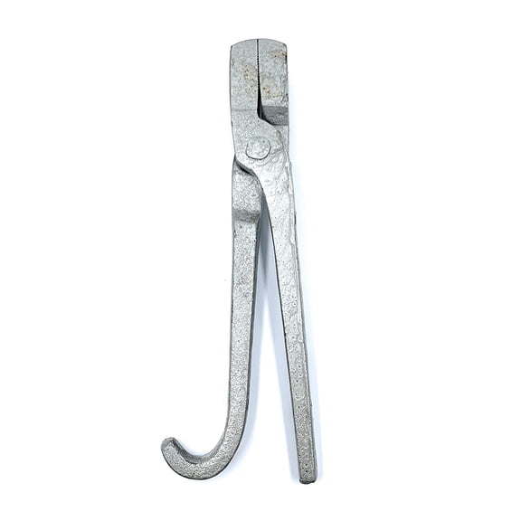 FineArt Draw Tong 8" Serrated Forged Steel Wire Drawing/Pulling Plier Multipurpose for Jewellery Making, Wire Craft Tool Wrapping, Rolling Mill
