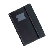 FineArt Leather Document File Folder Executive Folder for Certificate A4 Size Document Organizer File - 40 Sleeve   Black for Office, Home, Banks, Professionals, Pack of 5