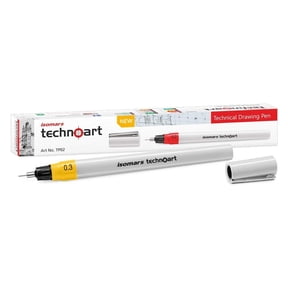 FineArt Technoart Technical Drawing Pen 0.3- White