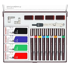 FineArt Technoart Technical Drawing Pens (Set of 9)