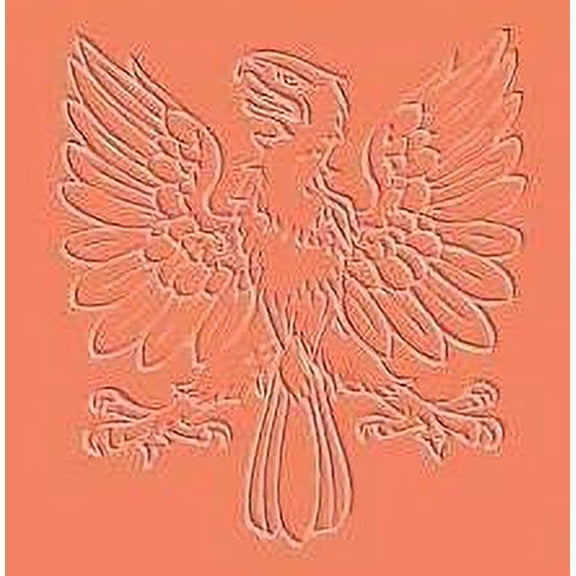FineArt Texture Stamps Design Polymer Paper Clay Molding Mat 3.5 cms