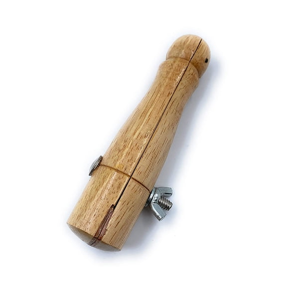 FineArt Wooden Ring Holding Clamp Vise with Fly Nut Non-Marring Bench Tool for Rings & Other Items for Setting, Polishing, Buffing, Engraving, Sawing, Filing for Jewellery Making