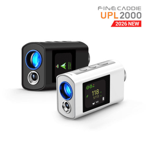 FineCaddie UPL2000 Golf Rangefinder with Aiming Mode, LCD Display, High Precision Distance Meter