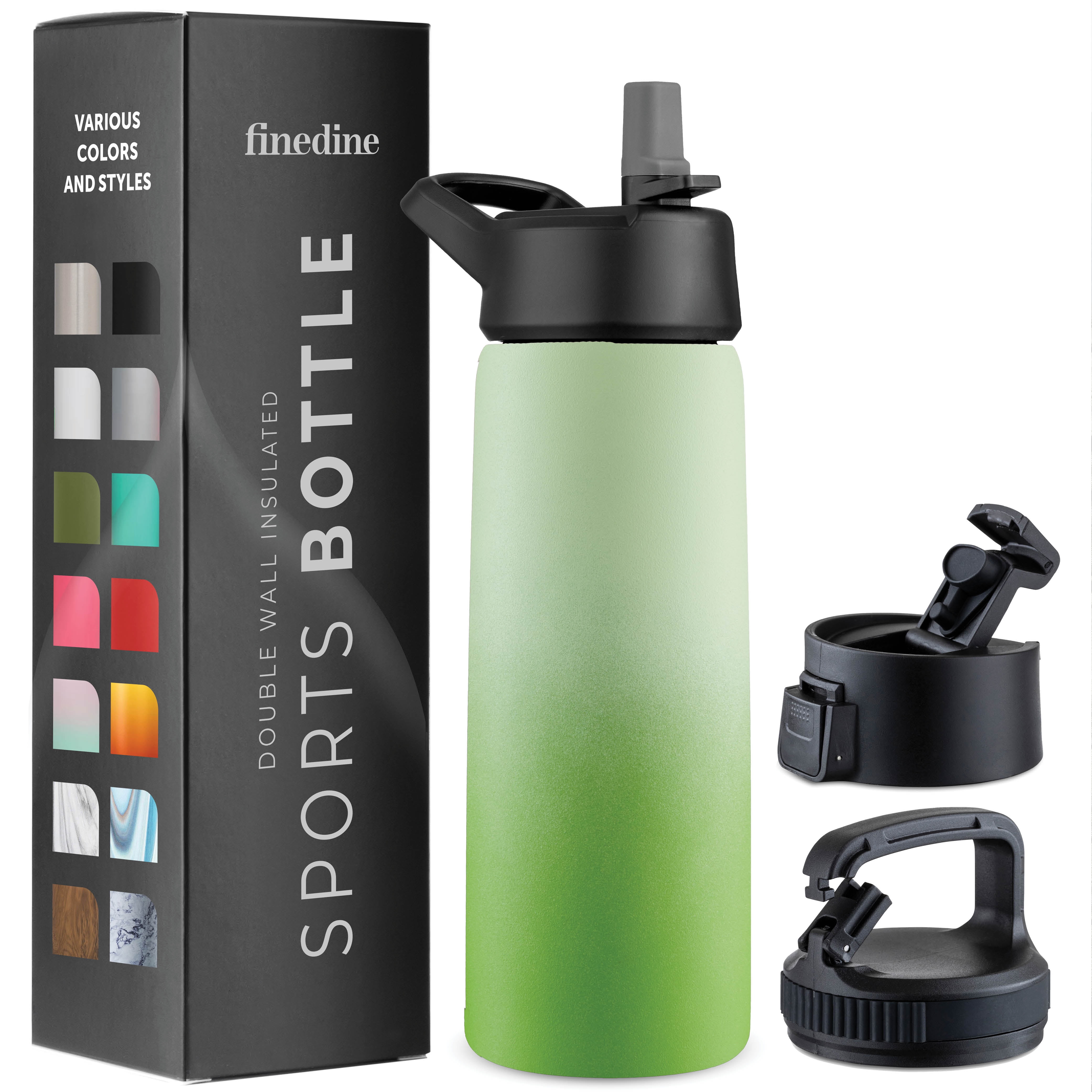 https://i5.walmartimages.com/seo/FineDine-26-oz-Green-and-Black-Insulated-Stainless-Steel-Water-Bottle-with-Straw-and-Wide-Mouth-Lid_d98740a0-59a1-4045-921a-86b794ca9beb.9bc2a8aca2f26c25d1a8653976e0509d.jpeg