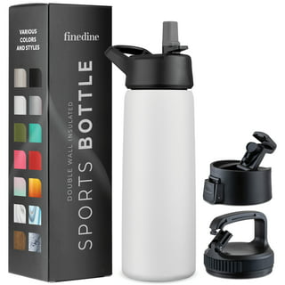 Reebok Stainless Steel Water Bottle with Athletic Design - Insulated Water Bottle 40 oz with Chug Lid - Double Wall Vaccum Insulated Sports Water