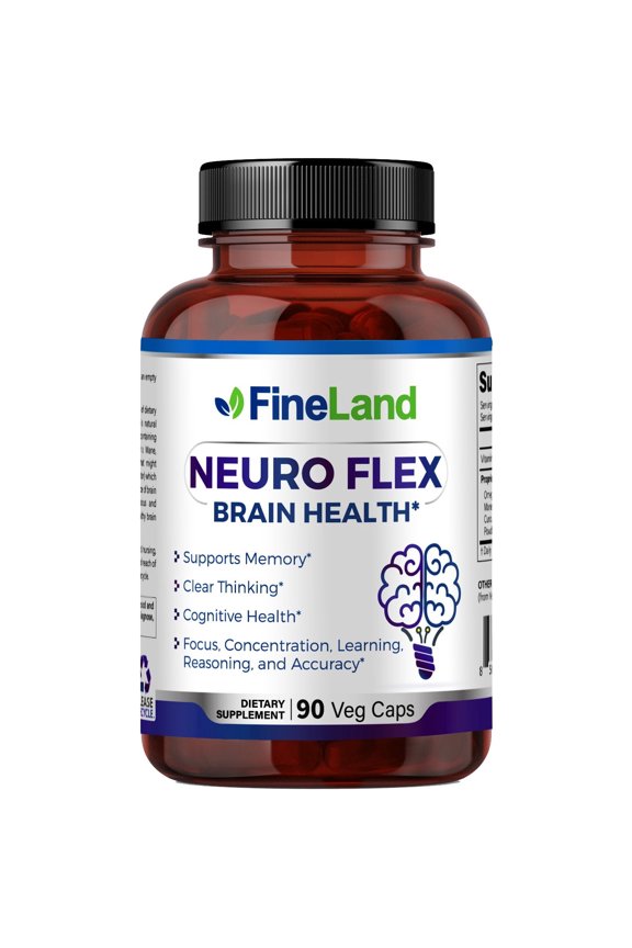 Neuro Flex Brain Function Supplement 90 Count 90 Veggie Capsules