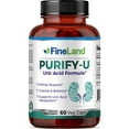 thumbnail image 1 of FineLand Purify - U Uric Acid Formula, Kidney Support, Cleanse & Balance, 60 Veggie Capsules / 30 Servings, 1 of 4