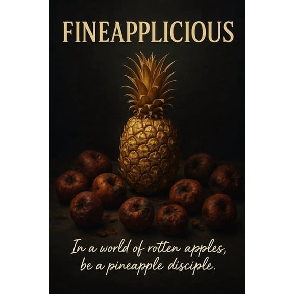 Fineapplicious: In a world of rotten apples, be a pineapple disciple., (Paperback)