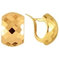thumbnail image 1 of Finejewelers 14 Kt Yellow Gold Bright Cut Snuggable Earring, 1 of 4