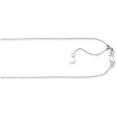 thumbnail image 1 of Finejewelers 925 Sterling Silver 30 Inch Rhodium Finish 0.9mm Adjustable Cable Chain Lobster Clasp, 1 of 4
