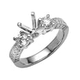 thumbnail image 1 of Finejewelers Round Diamonds Engagement Ring, 1 of 7