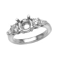 thumbnail image 1 of Finejewelers Round Diamonds Engagement Ring, 1 of 6