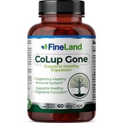 Fineland Vitamins CoLup Gone Digestive Enzymes Gluten-Free Vegan 60 Count