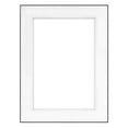 thumbnail image 1 of Fineline, 16x20" Aluminum Frame with a Thin Face, Shadow Matted for a 8x12" Photograph - Black, 1 of 1