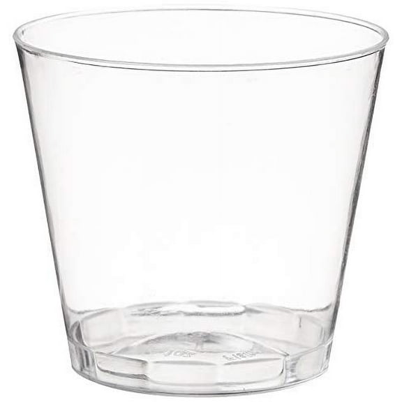 Fineline Setting Clear Ware Shot Glass Clear, Plastic, 1 oz., 2500/Case