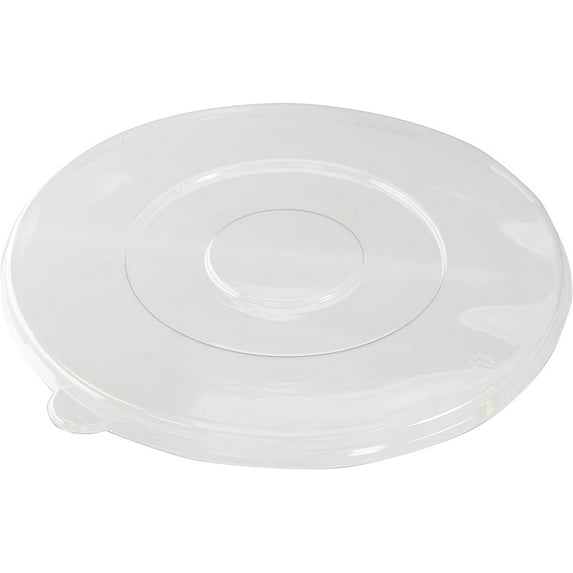 Fineline 42RBFL Conserveware 8 Inch Flat Lid for Round Bowls | 300/Case