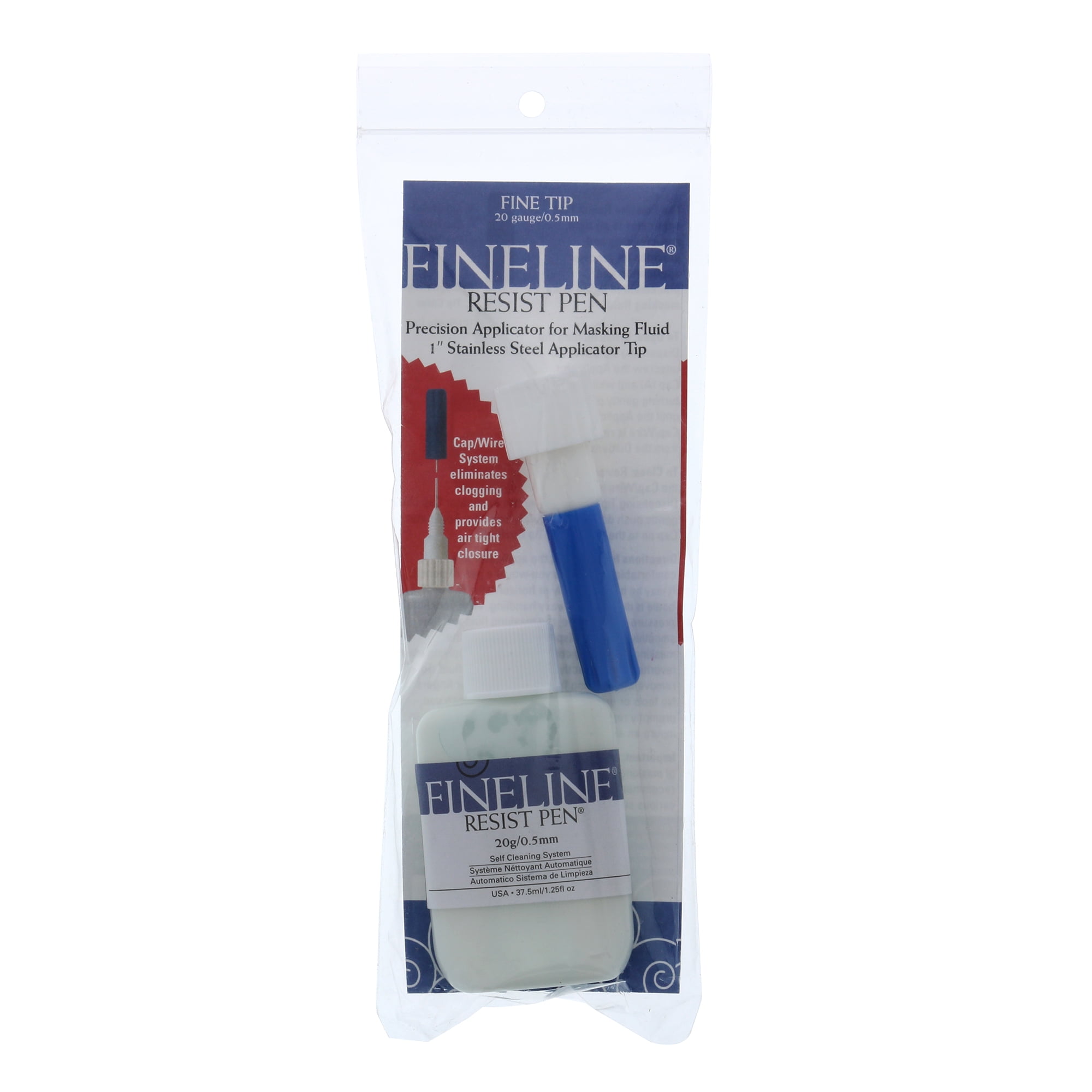 Fineline Applicators Fineline Ink Pen Applicators - Empty 2/Pkg-21 Gauge /  22 Gauge